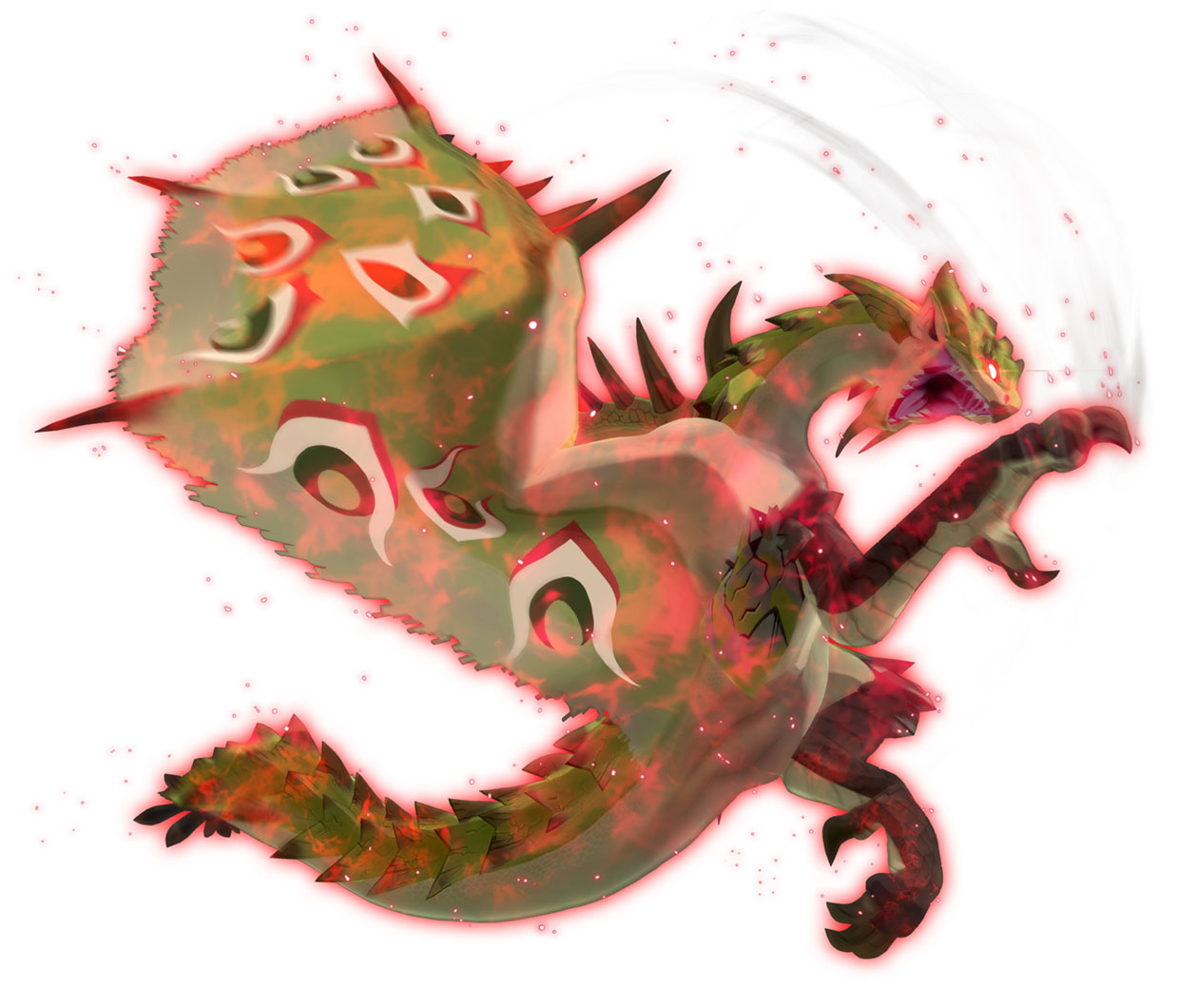 Rage-Ray Rathian Art from Monster Hunter Stories 2: Wings of Ruin