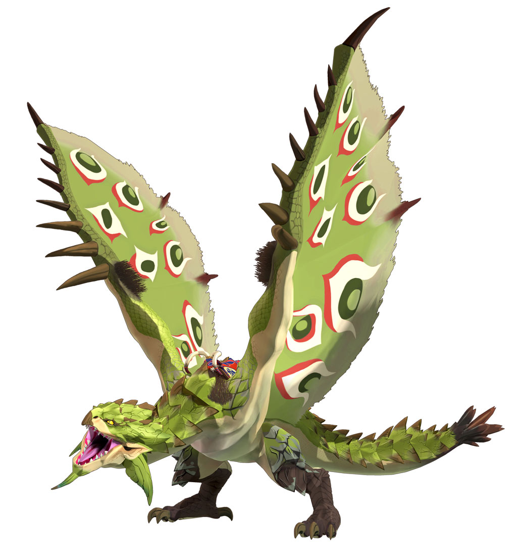 Rathian Art from Monster Hunter Stories 2: Wings of Ruin