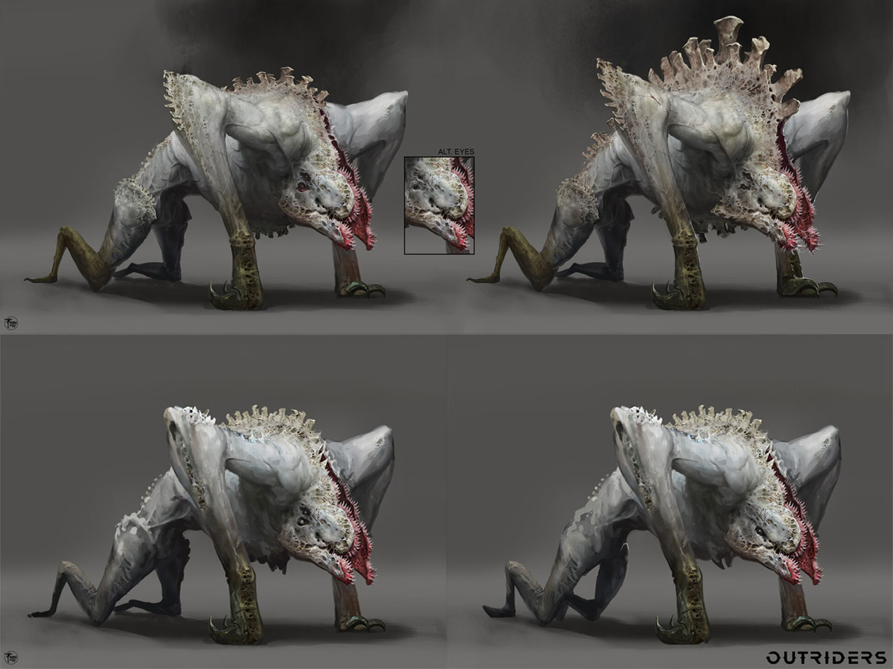 Crawler Art from Outriders