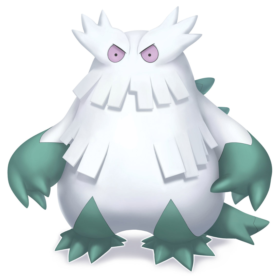 Abomasnow Art from Pok&eacute;mon Brilliant Diamond and Shining Pearl