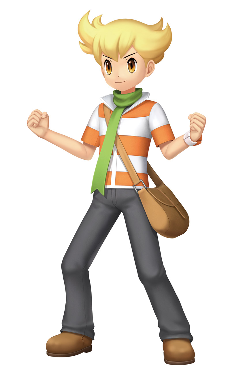 Barry Art from Pok&eacute;mon Brilliant Diamond and Shining Pearl