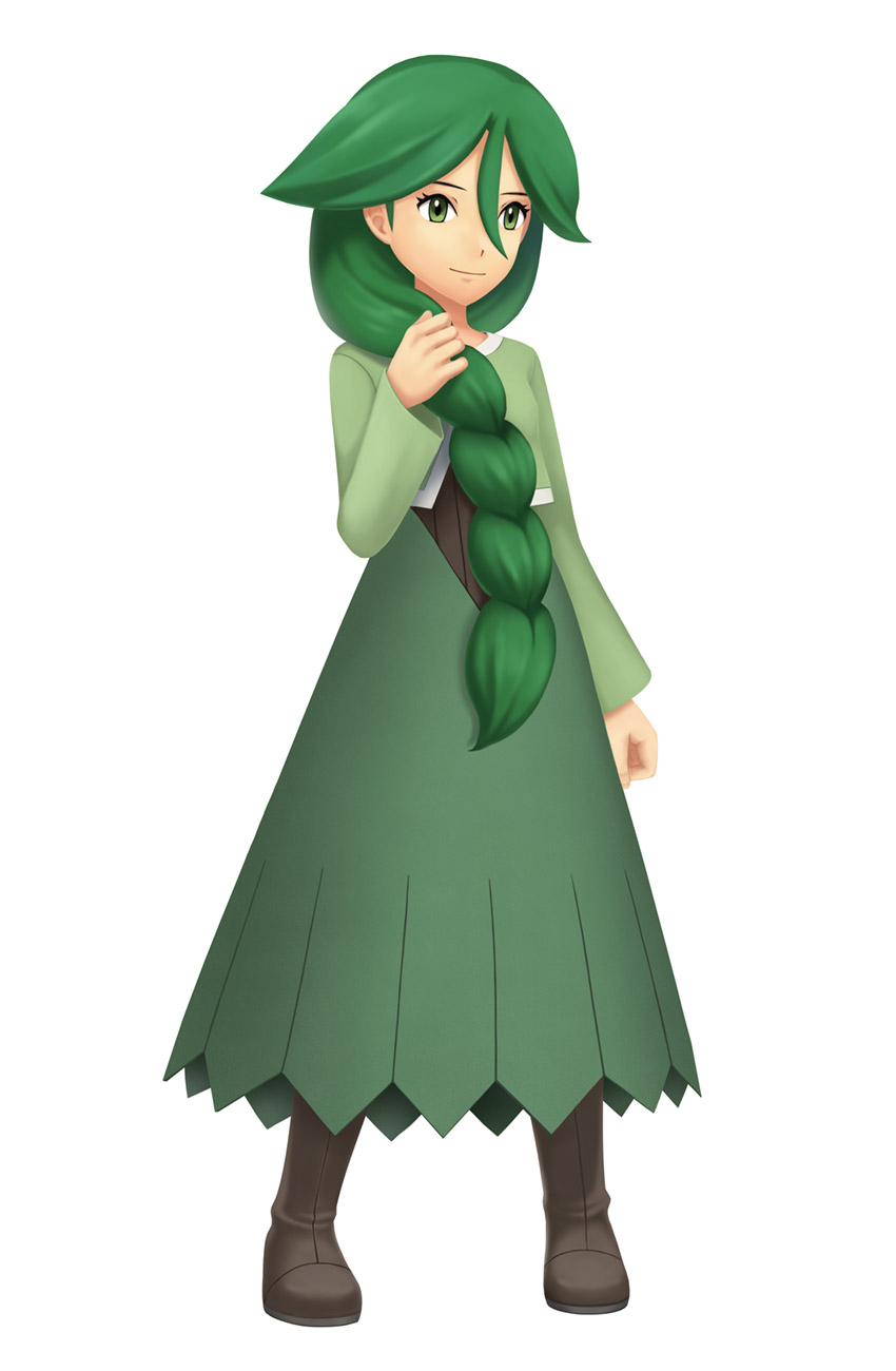 Cheryl Art from Pok&eacute;mon Brilliant Diamond and Shining Pearl