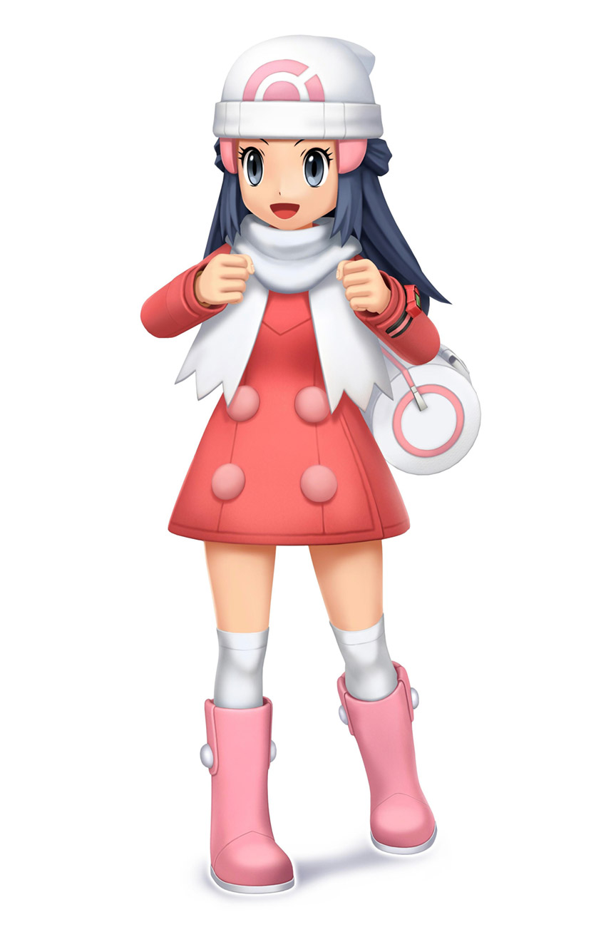 Dawn Platinum Style Outfit Art from Pok&eacute;mon Brilliant Diamond and Shining Pearl