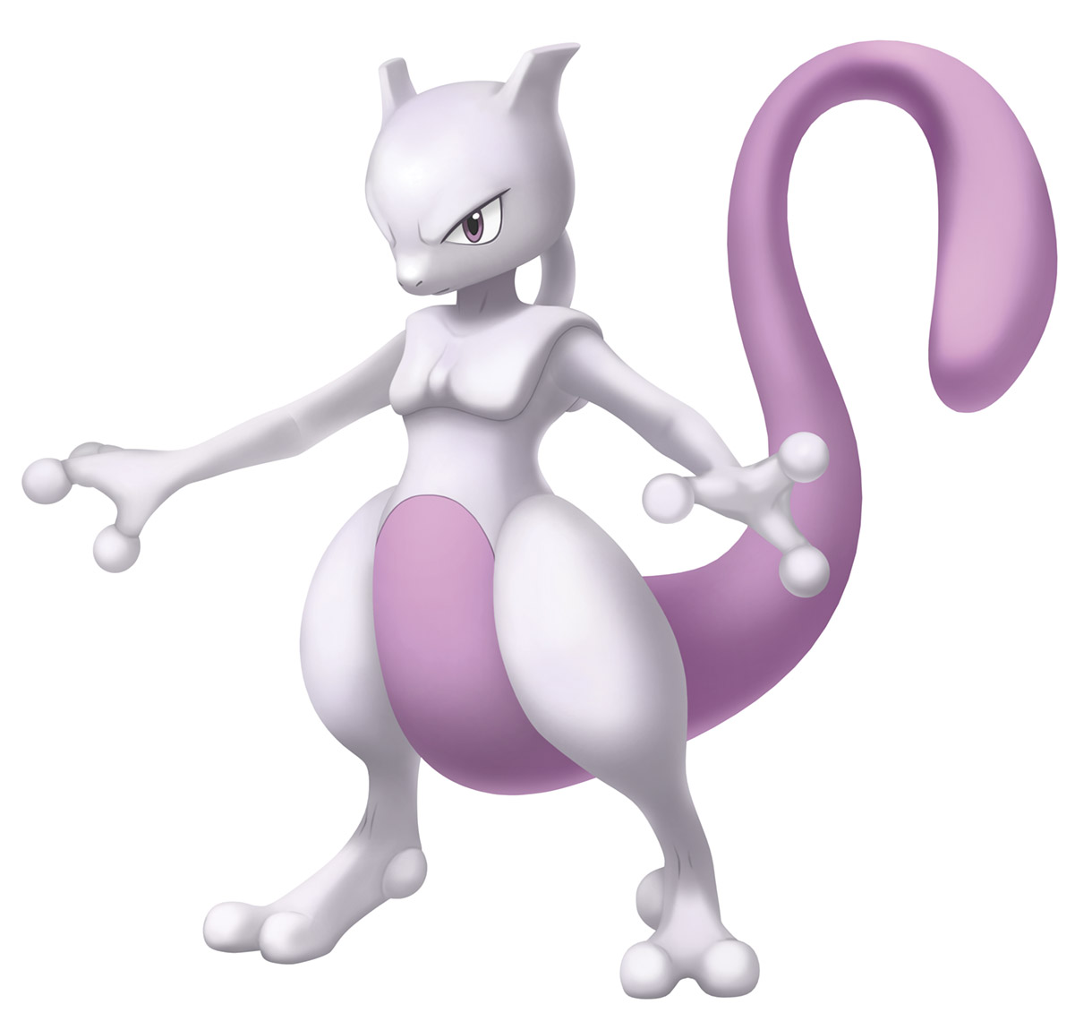 Mewtwo Art from Pok&eacute;mon Brilliant Diamond and Shining Pearl