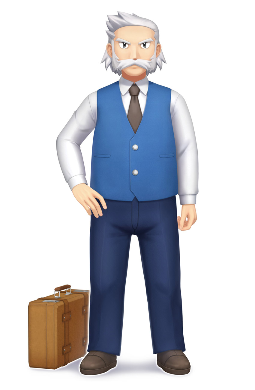 Professor Rowan Art from Pok&eacute;mon Brilliant Diamond and Shining Pearl