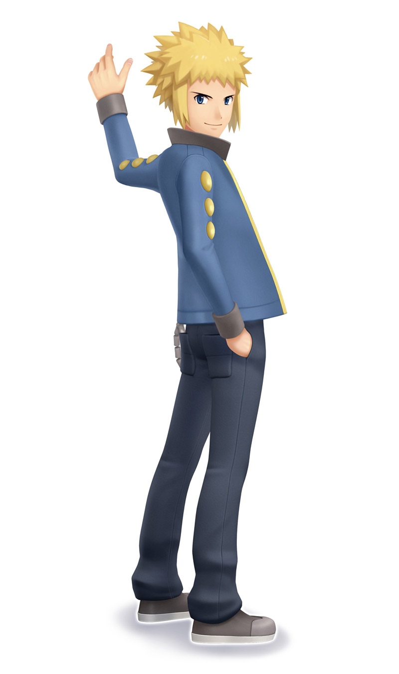 Volkner Art from Pok&eacute;mon Brilliant Diamond and Shining Pearl