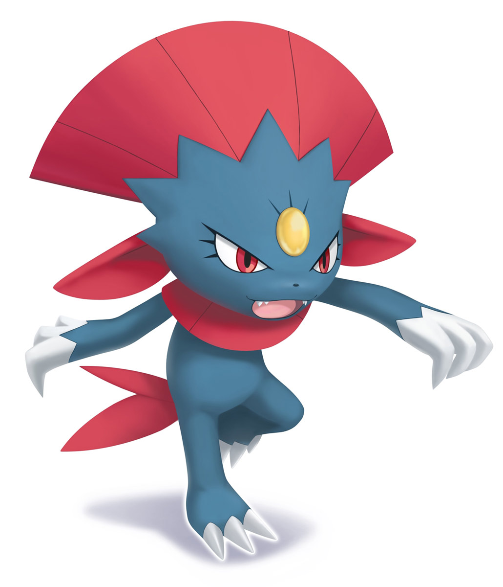 Weavile Art from Pok&eacute;mon Brilliant Diamond and Shining Pearl