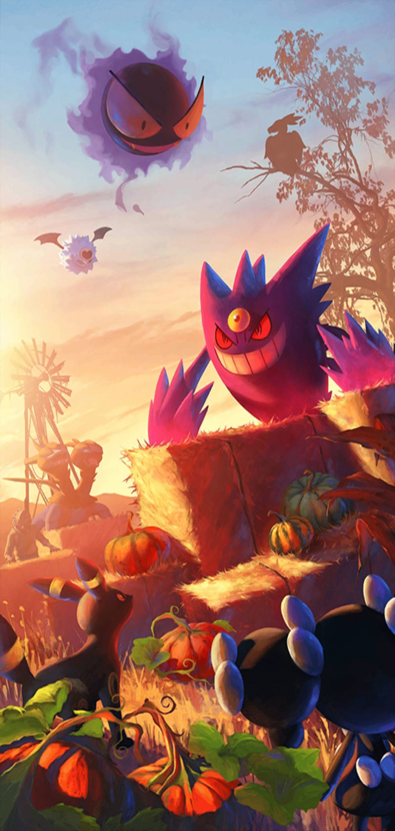 Autumn 2020 Loading Screen Art from Pok&eacute;mon GO