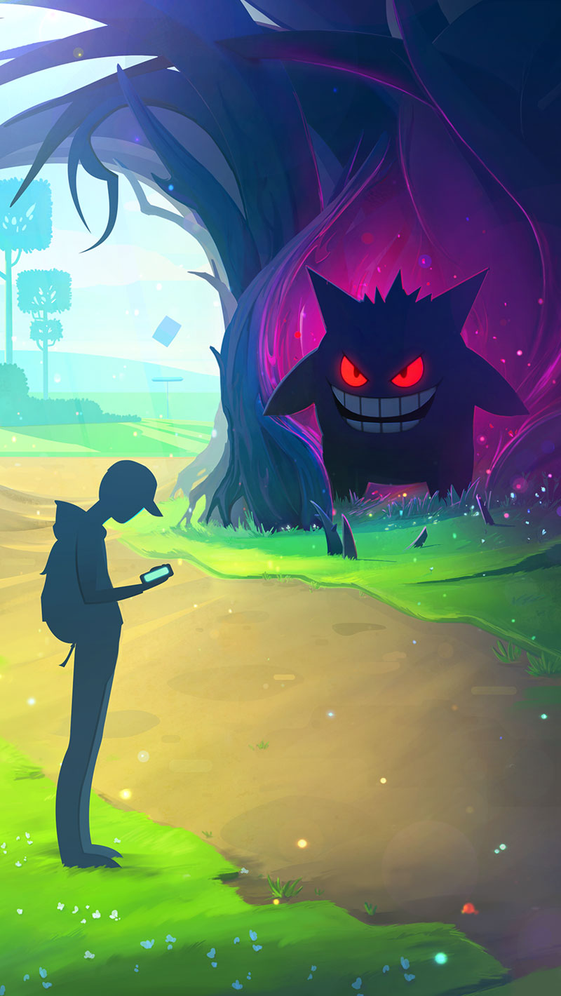Halloween 2016 Loading Screen Art from Pok&eacute;mon GO