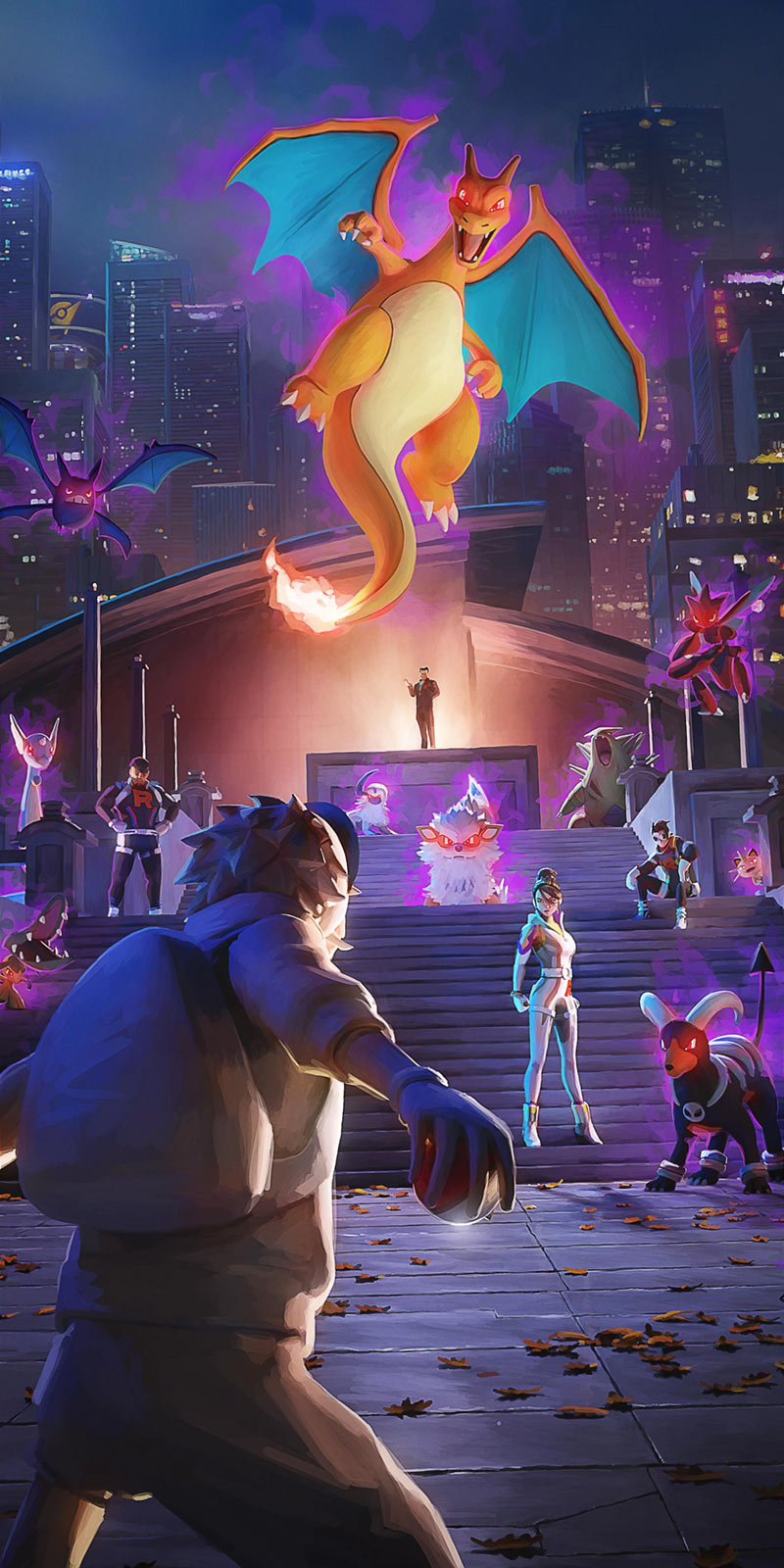 Halloween 2019 Loading Screen Art from Pok&eacute;mon GO