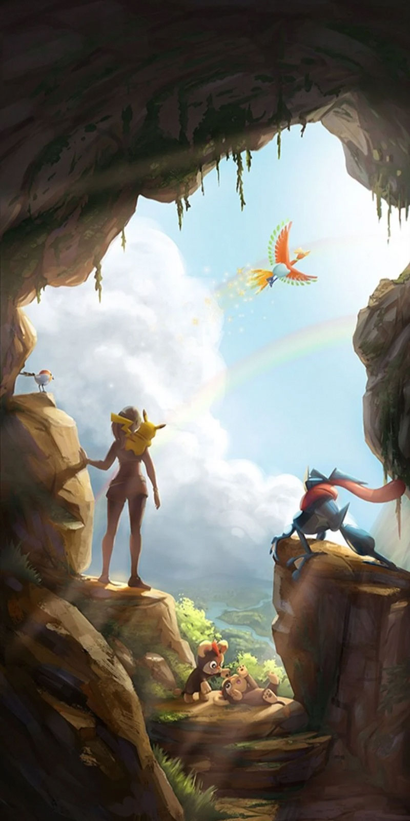 New Year 2021 Loading Screen Art from Pok&eacute;mon GO