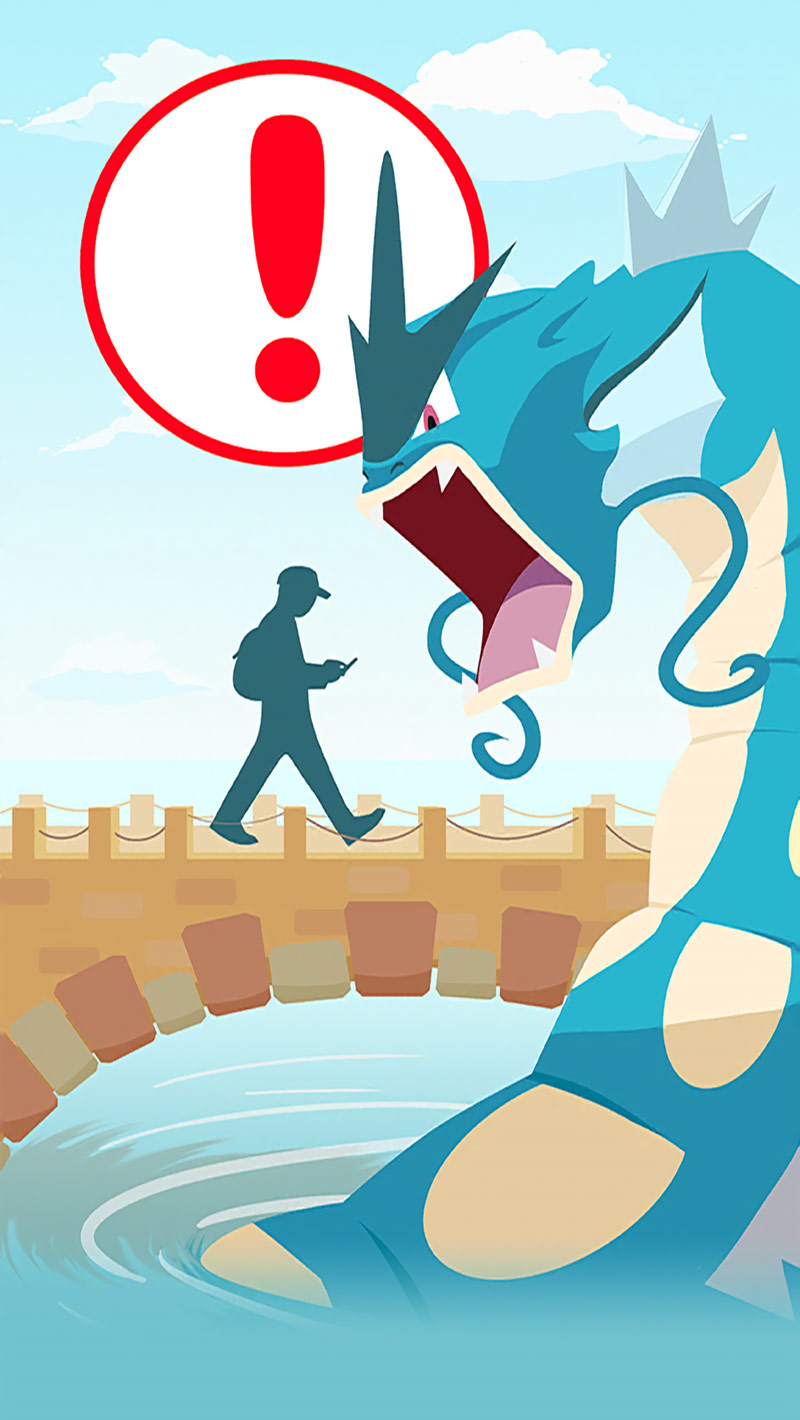 Original Loading Screen Art from Pok&eacute;mon GO