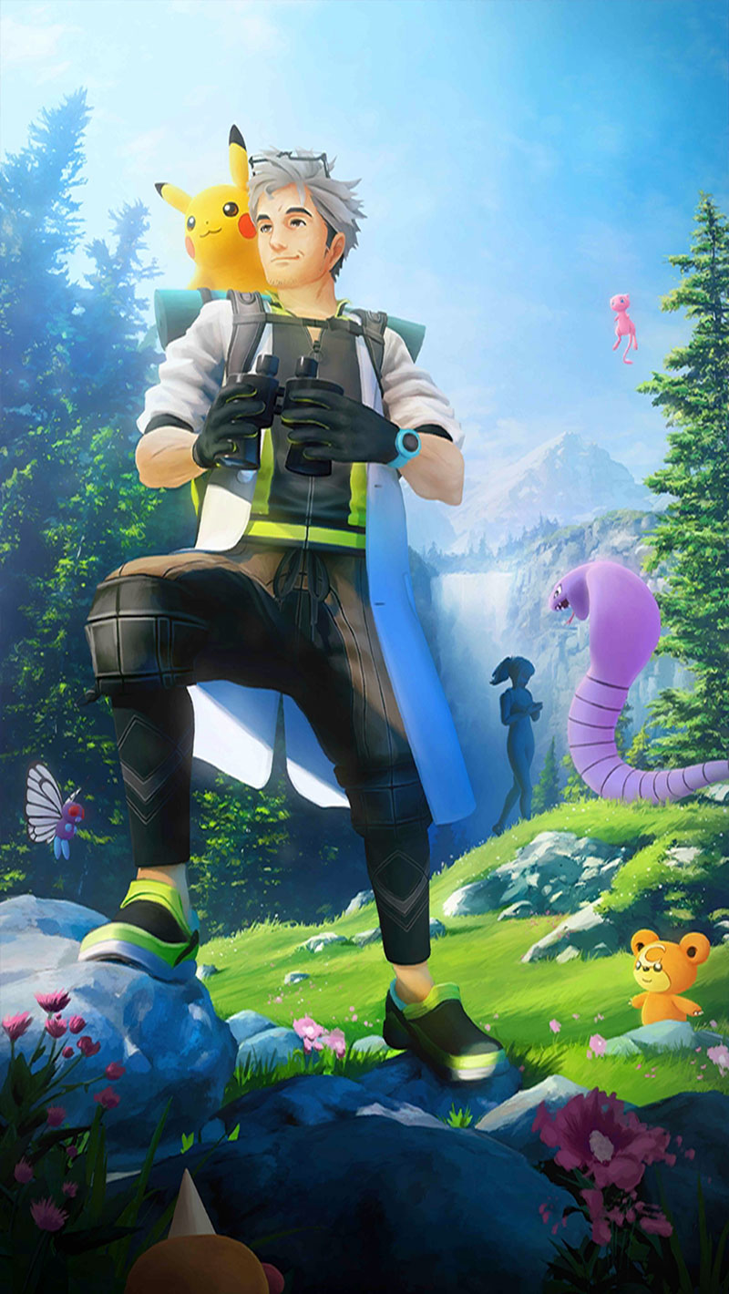 Spring 2018 Loading Screen Art from Pok&eacute;mon GO
