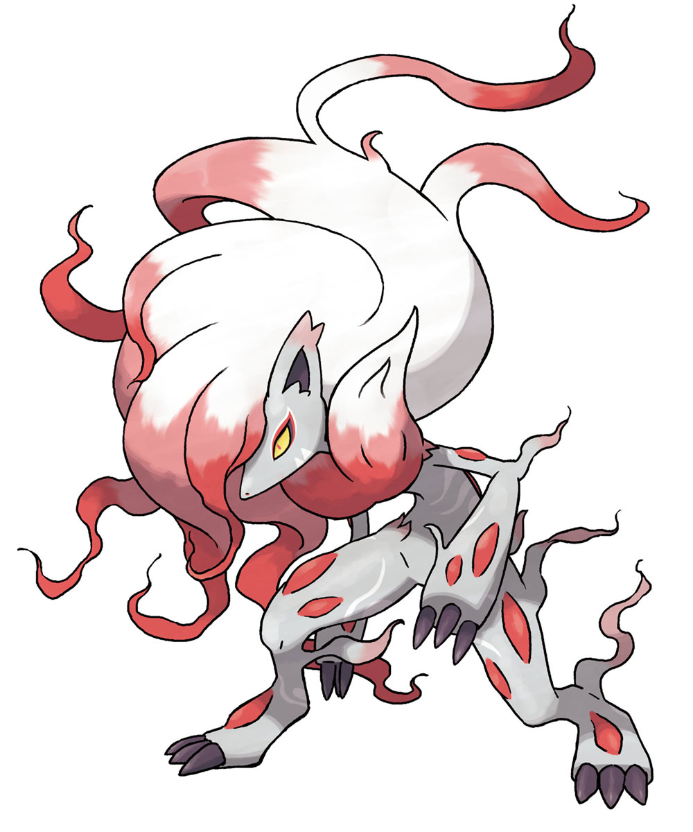 Hisuian Zoroark Art from Pok&eacute;mon Legends: Arceus