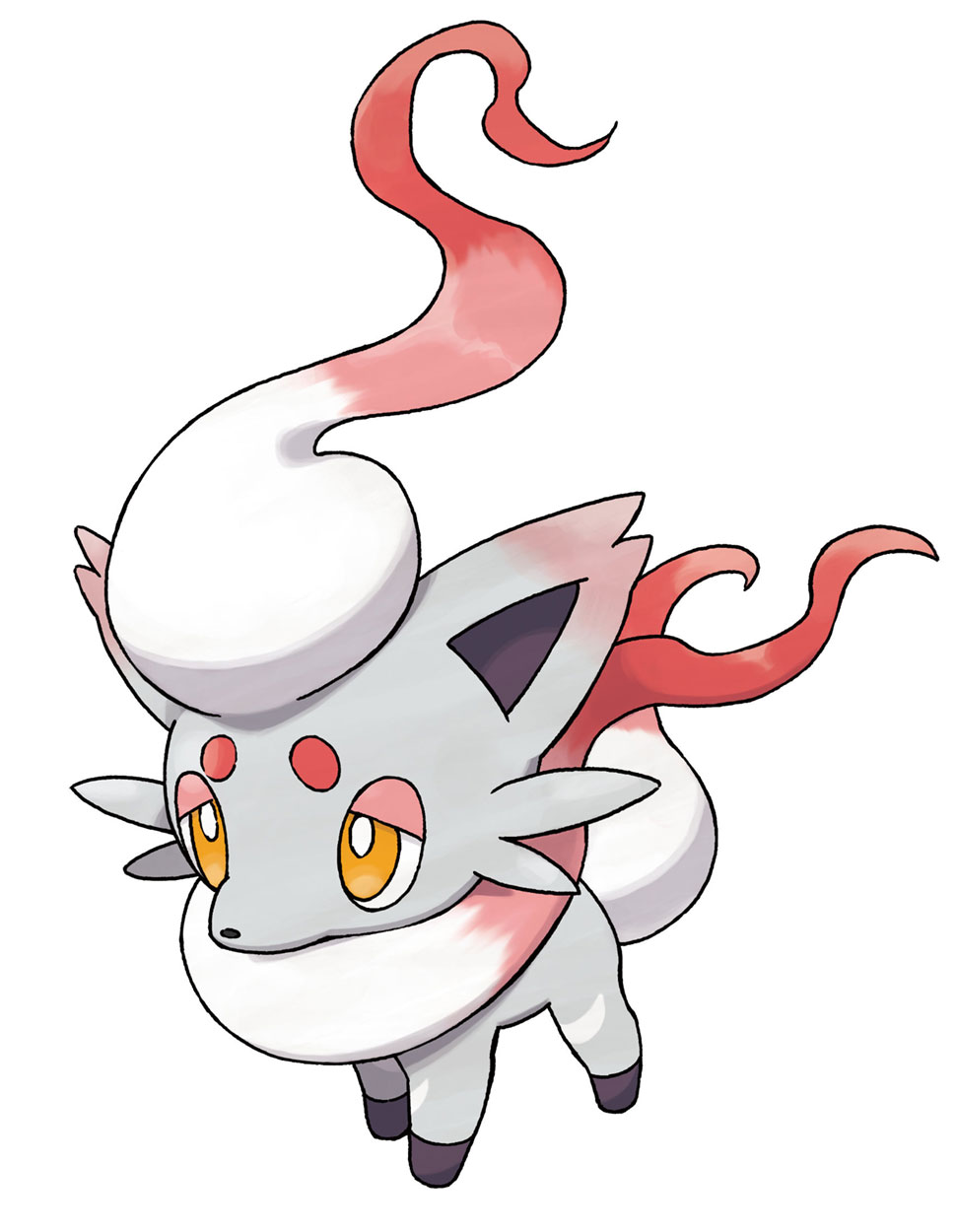 Hisuian Zorua Art from Pok&eacute;mon Legends: Arceus