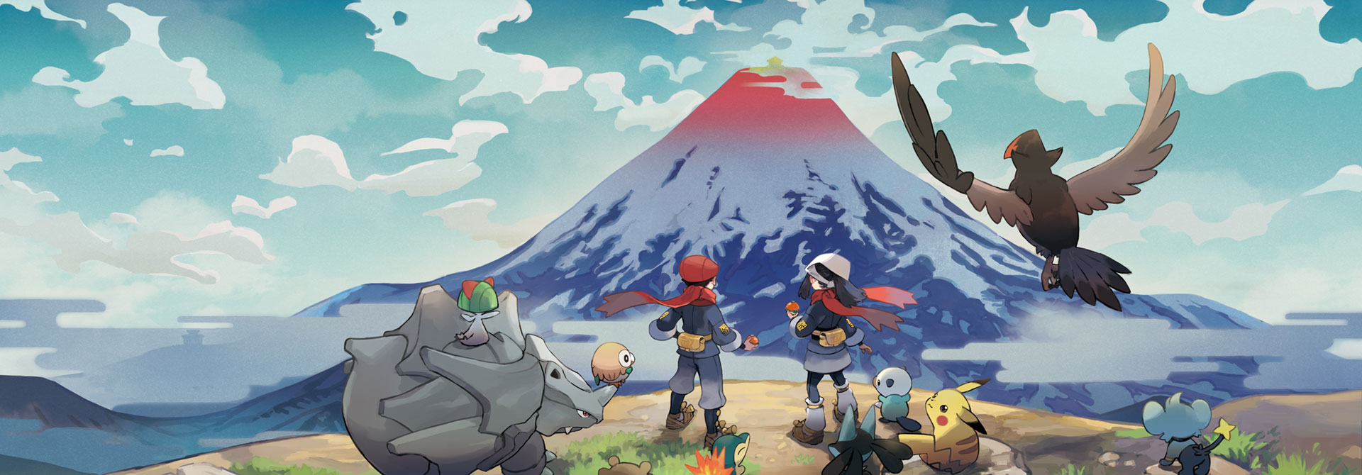Key Artwork from Pok&eacute;mon Legends: Arceus