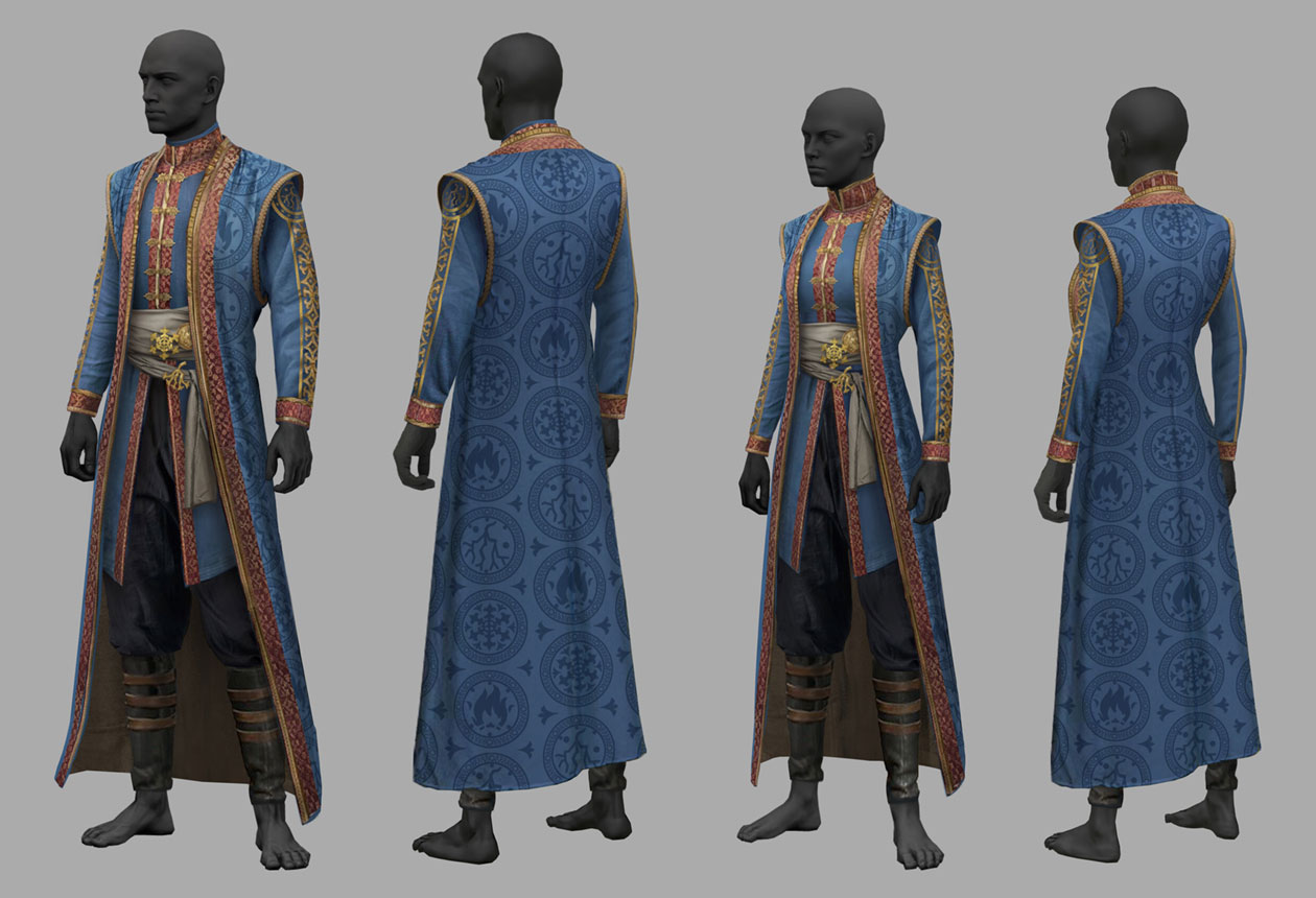 Elementalist Garb Art from Path of Exile 2
