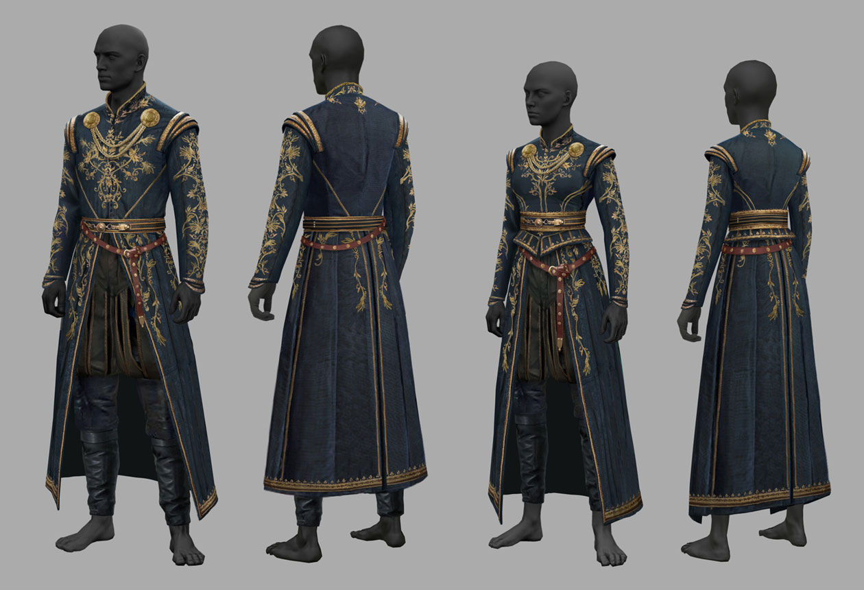 Imperial Robe Art from Path of Exile 2