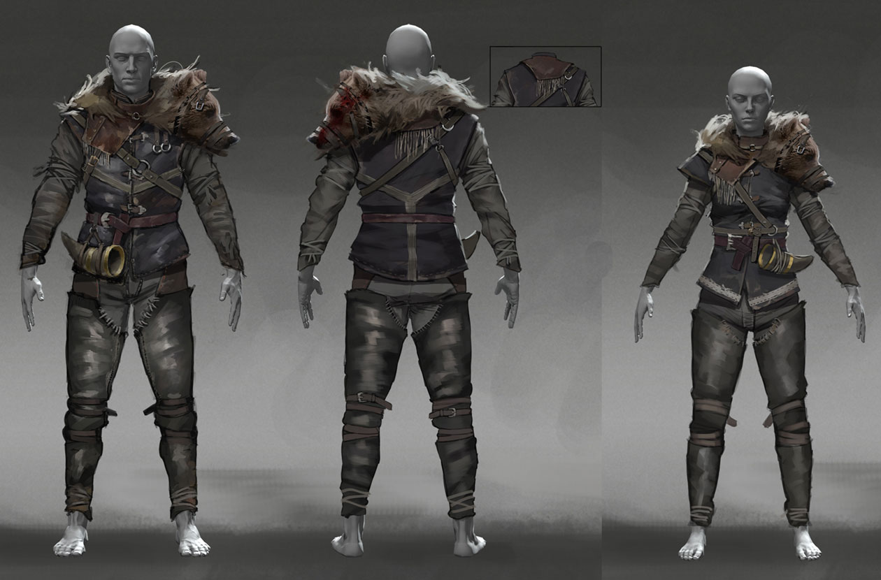 Pathfinder Garb Art from Path of Exile 2
