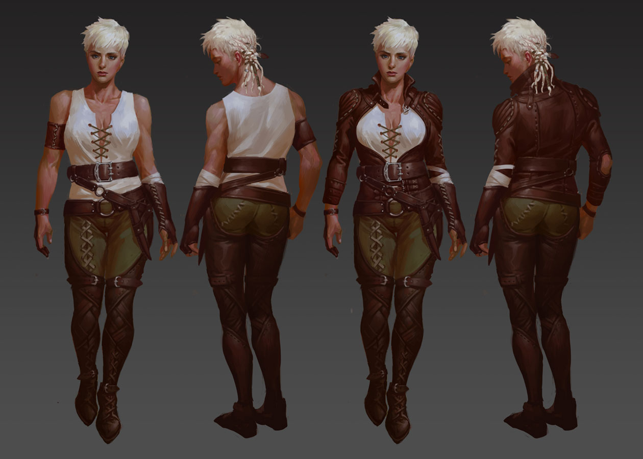 Ranger Concept Art from Path of Exile 2
