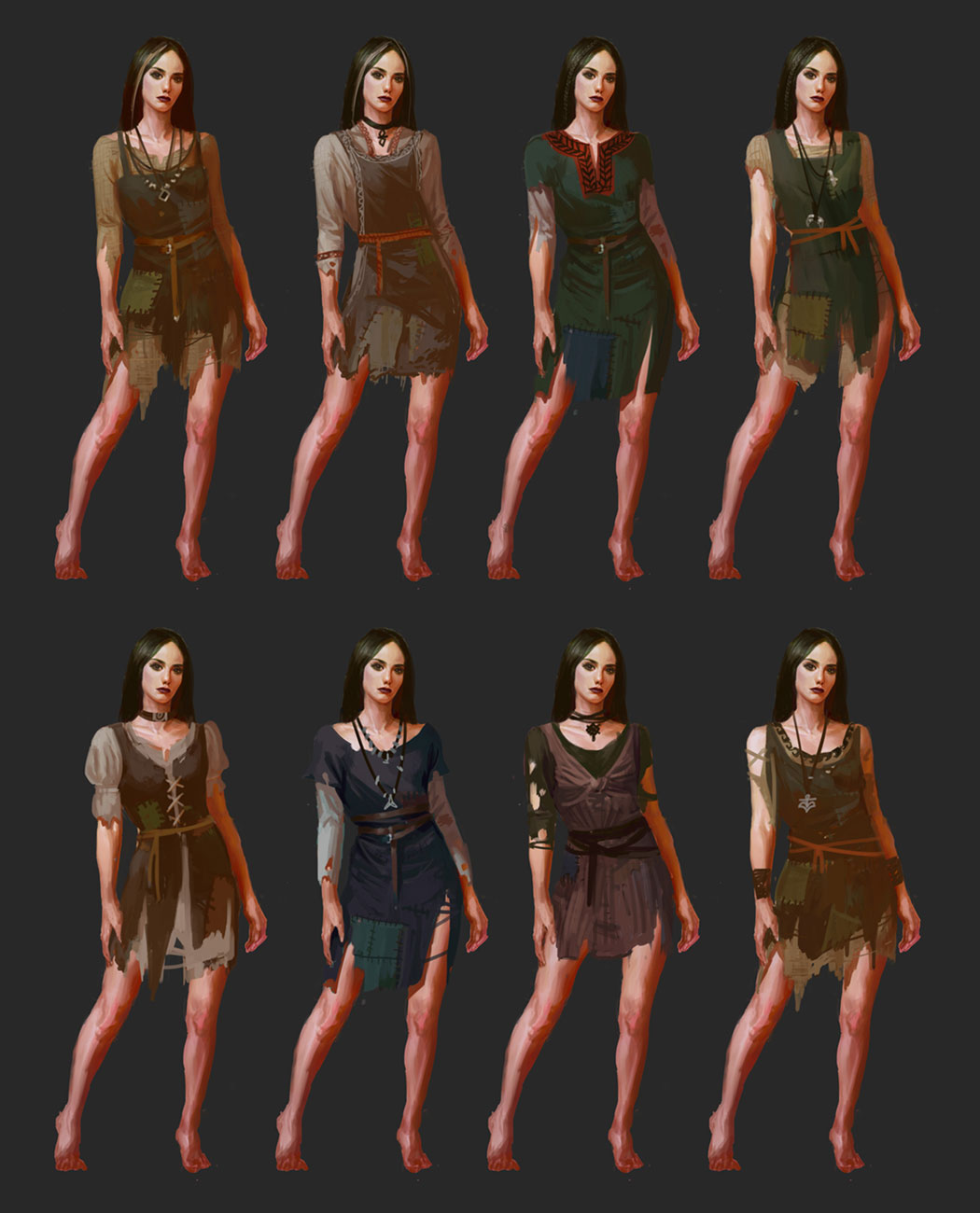 Witch Concept Art from Path of Exile 2