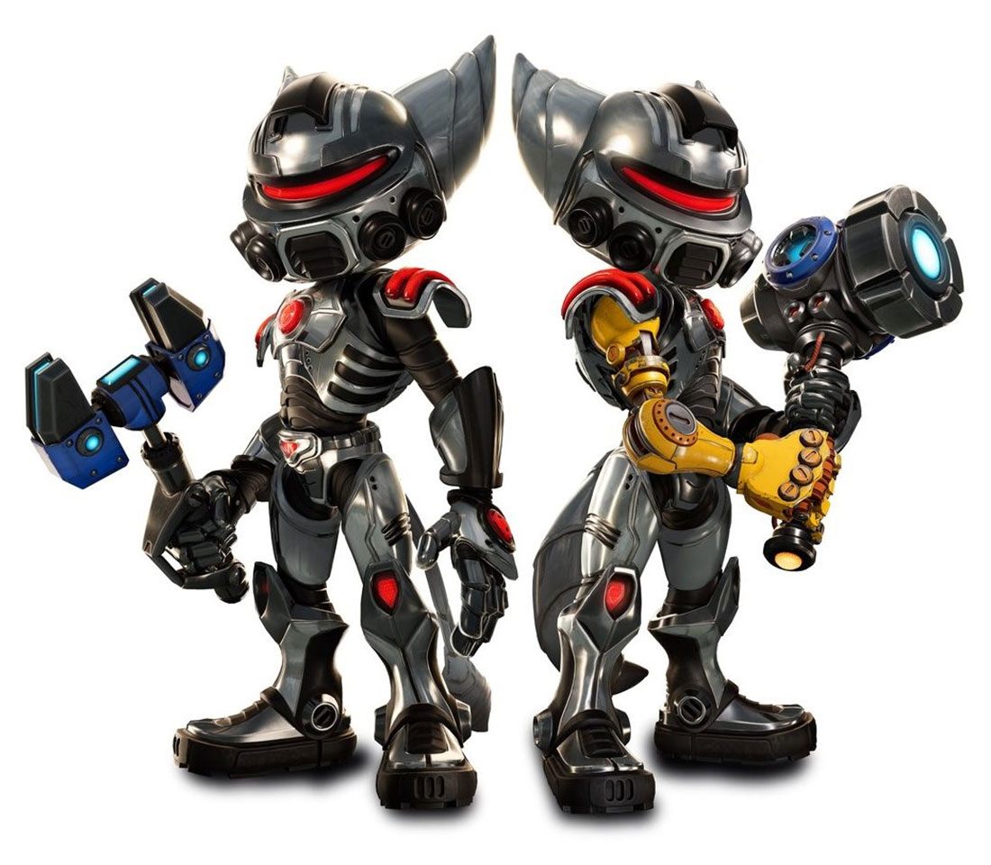 Carbonox Armor Render from Ratchet & Clank: Rift Apart