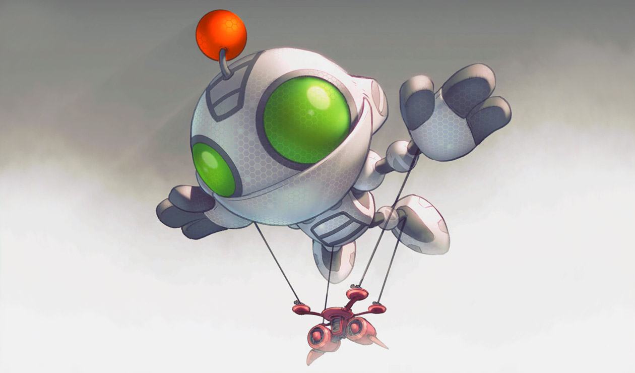 Clank Parade Float Art from Ratchet & Clank: Rift Apart