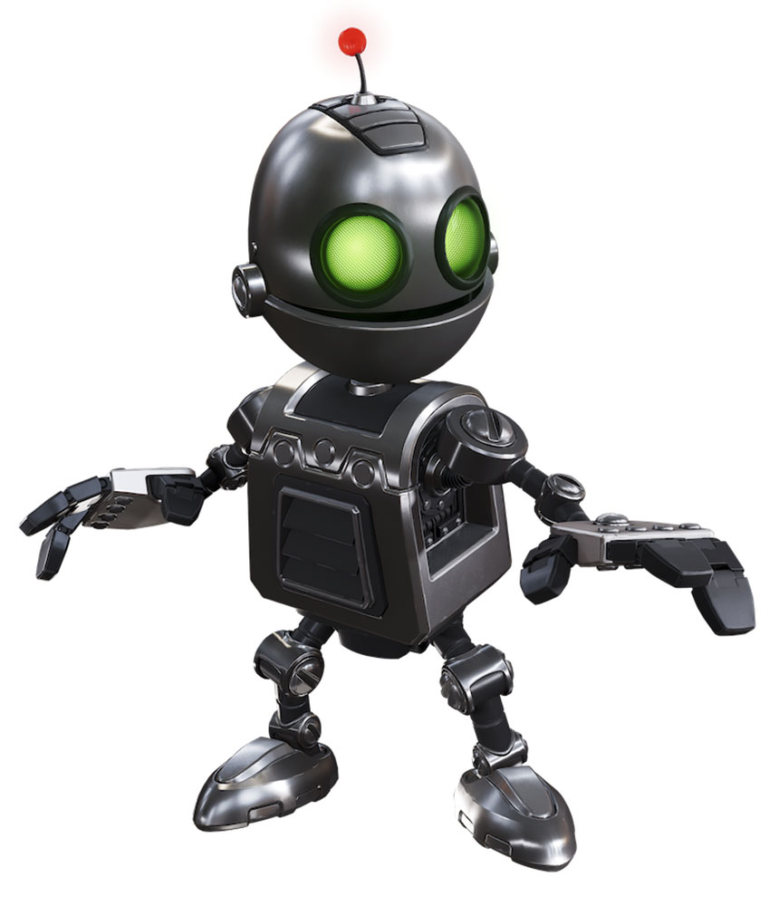 Clank Render from Ratchet & Clank: Rift Apart