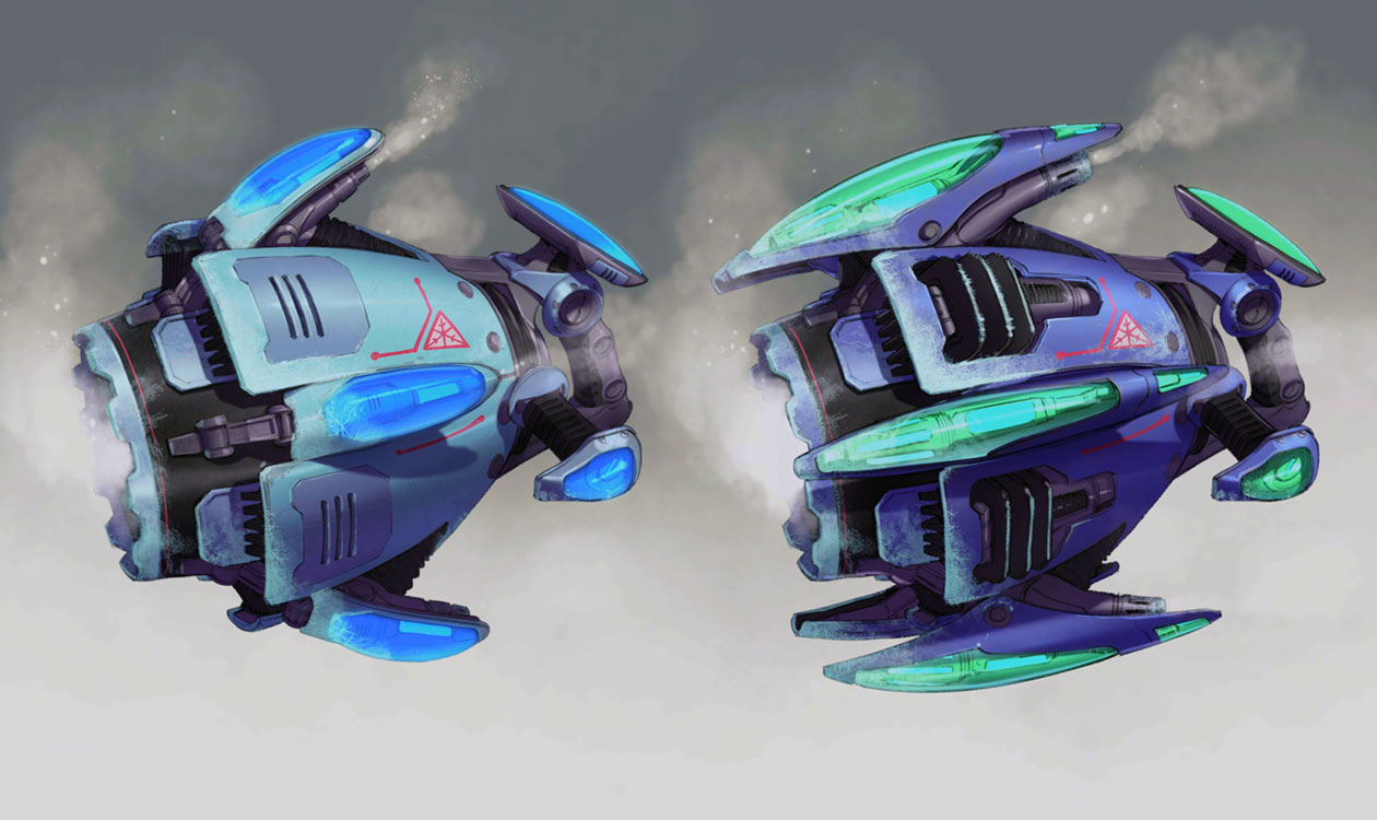 Cold Snap and Cold Front Art from Ratchet & Clank: Rift Apart