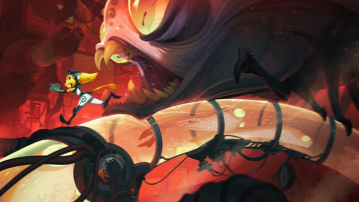 Factory Critter Concept Art from Ratchet & Clank: Rift Apart