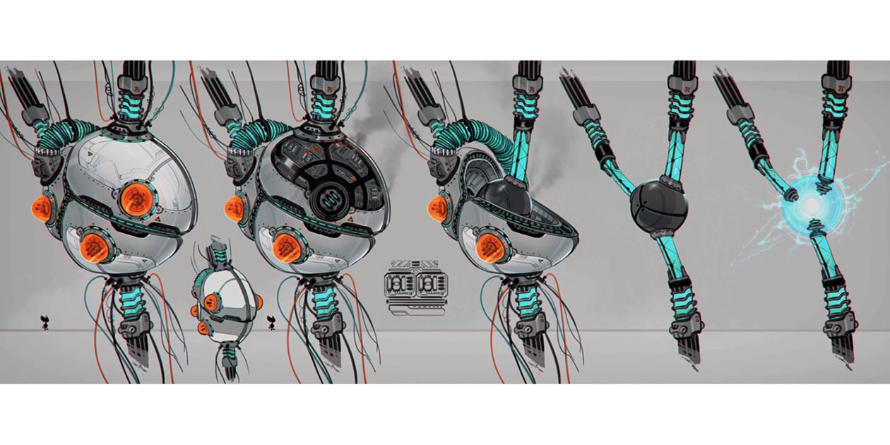 Imperial Power Suit Heart Art from Ratchet & Clank: Rift Apart