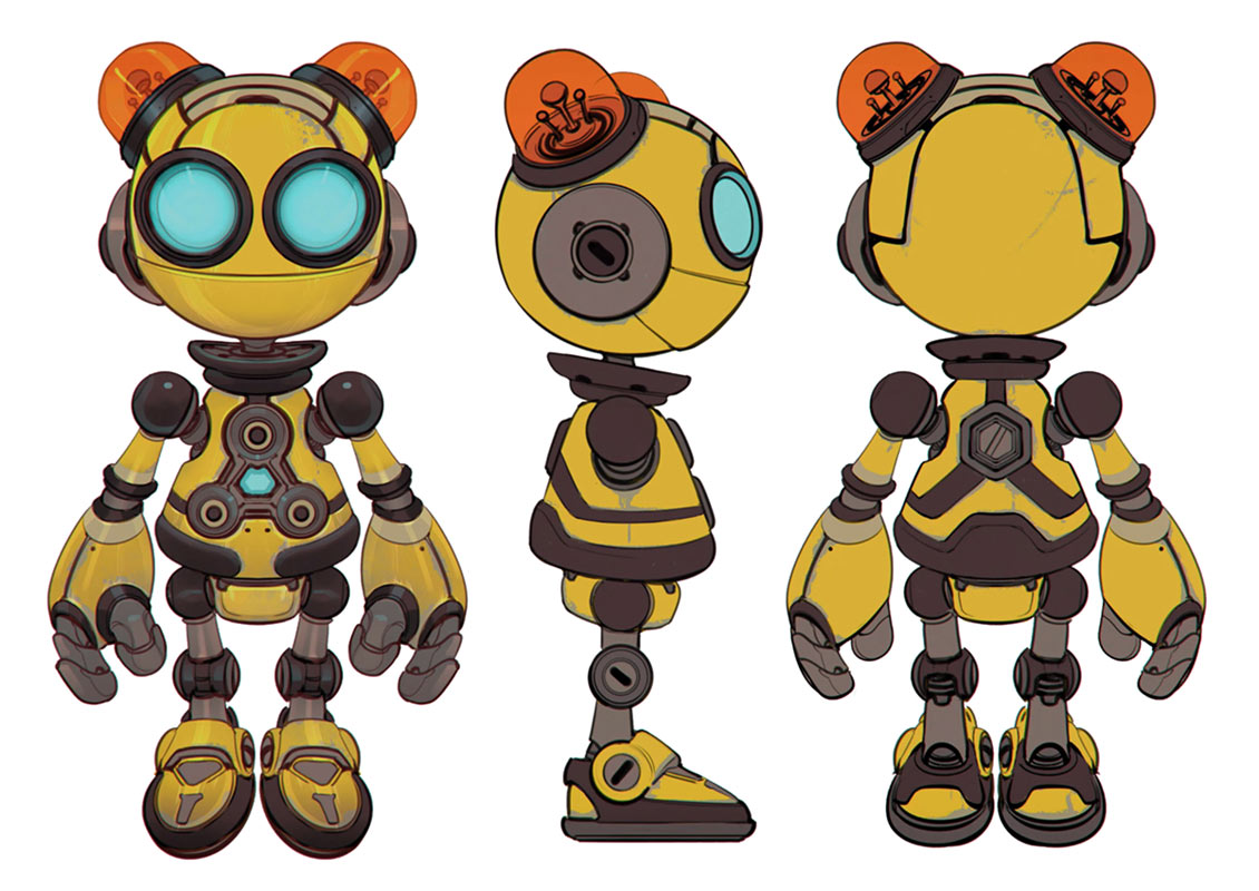 Kit Concept Art from Ratchet & Clank: Rift Apart