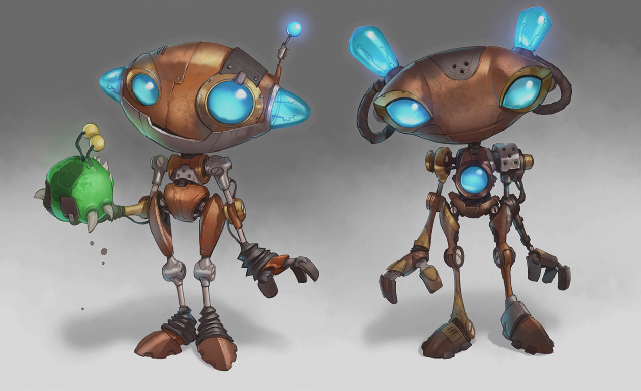 Kit Early Concept Artwork from Ratchet & Clank: Rift Apart