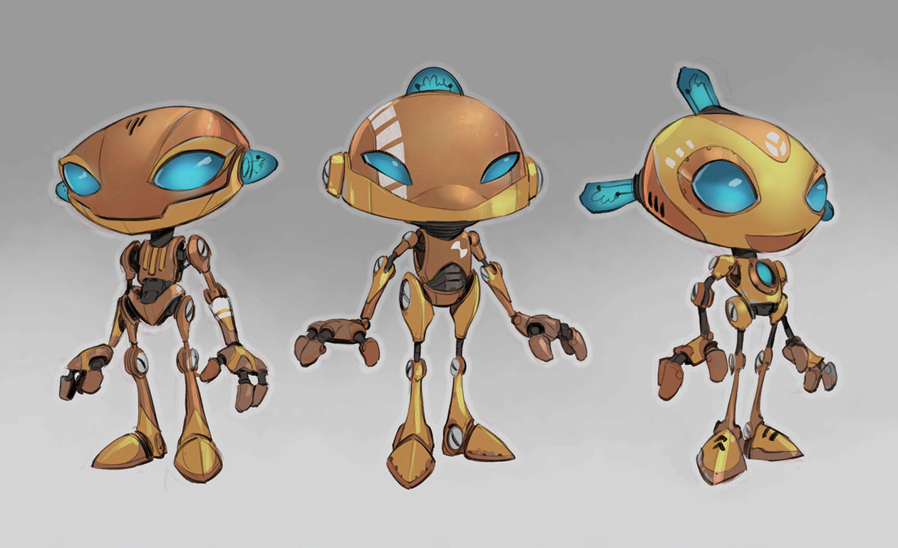 Kit Early Concept Art from Ratchet & Clank: Rift Apart