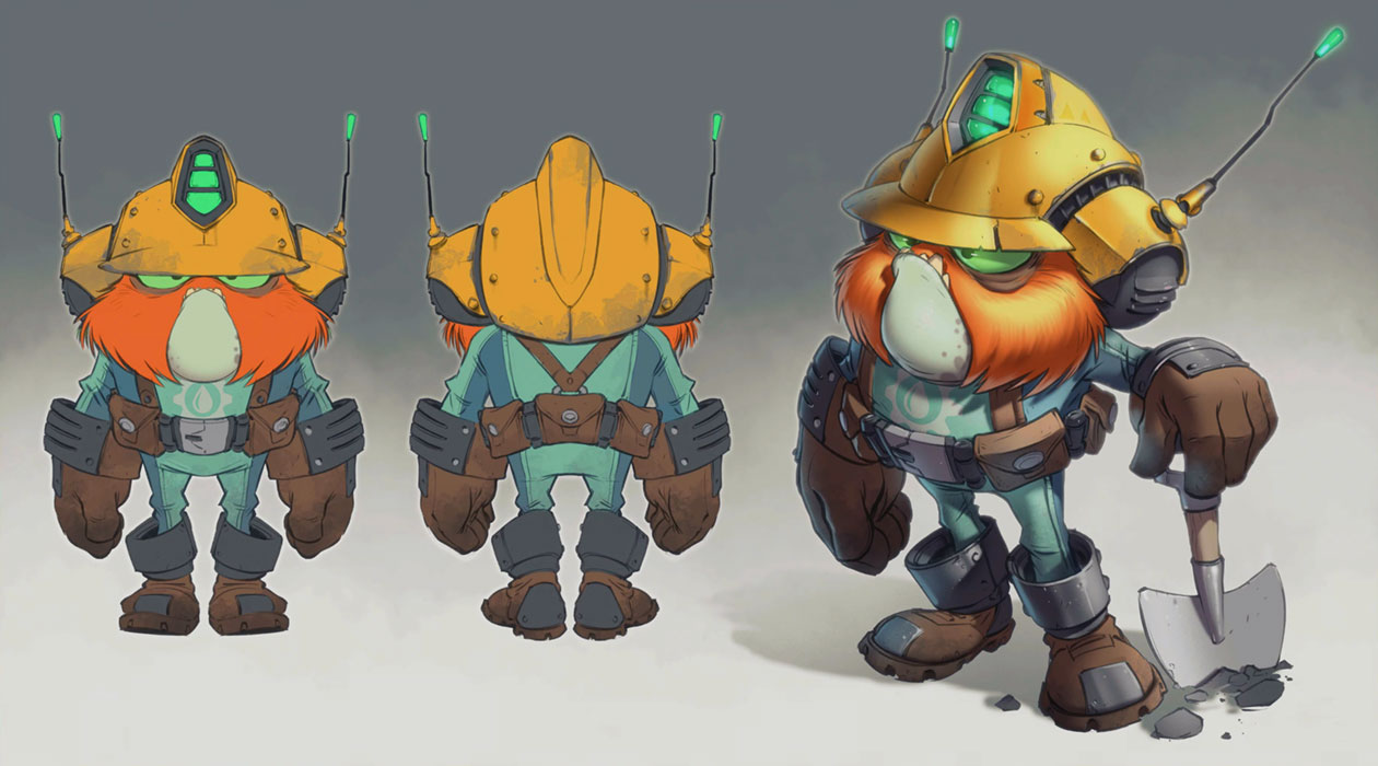Morts Art from Ratchet & Clank: Rift Apart