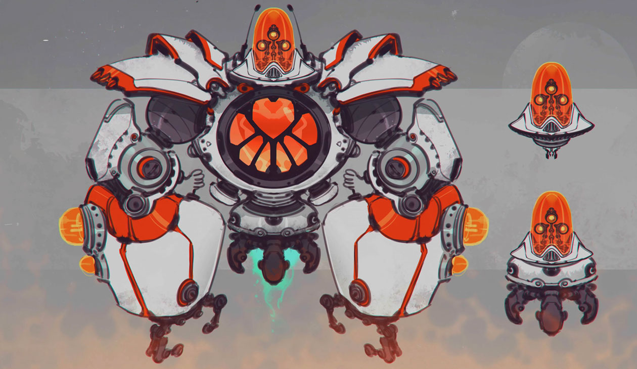 Nefarious Juggernaut Art from Ratchet & Clank: Rift Apart