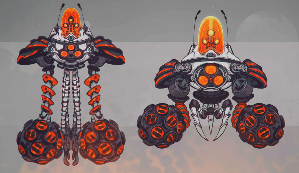 Nefarious Slugger Art from Ratchet & Clank: Rift Apart