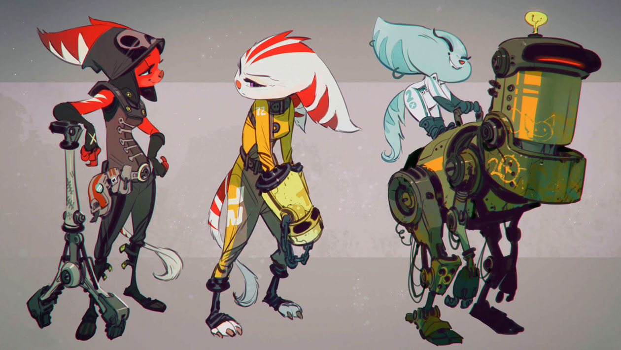 Rivet Early Concept Artwork from Ratchet & Clank: Rift Apart