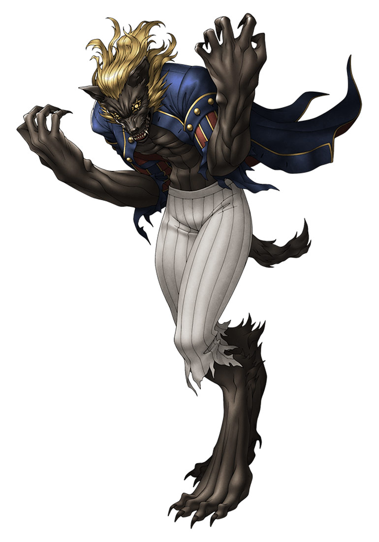 Loup-garou Art from Shin Megami Tensei V