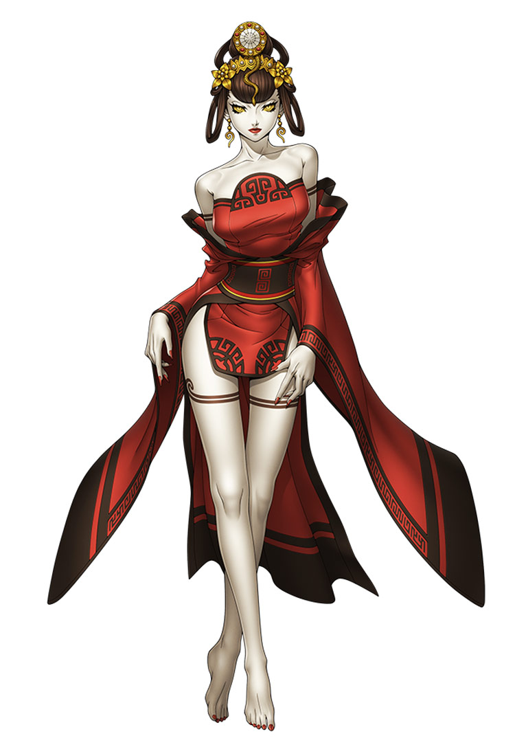 Nuwa Human Form Art from Shin Megami Tensei V