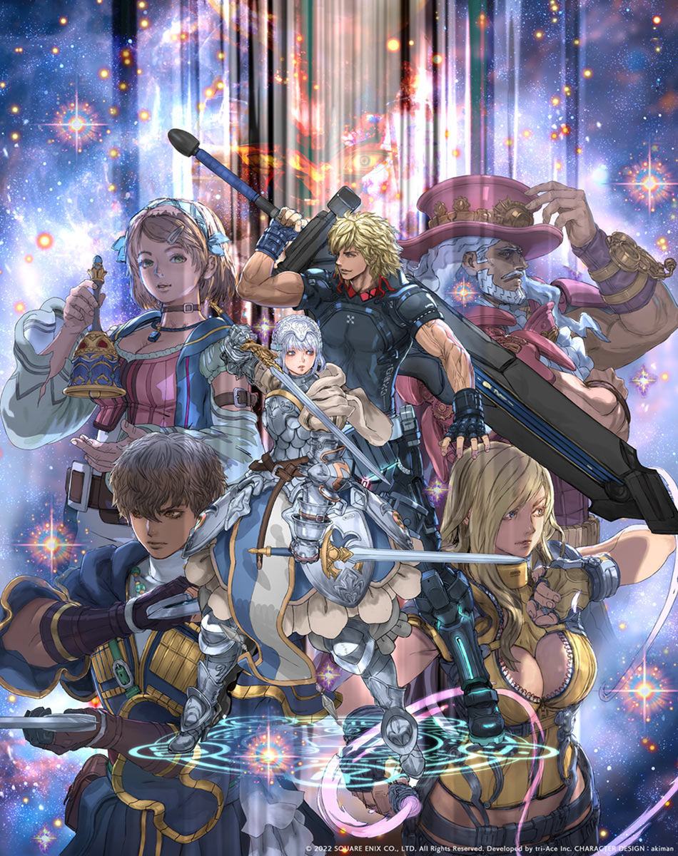 Key Artwork from Star Ocean The Divine Force