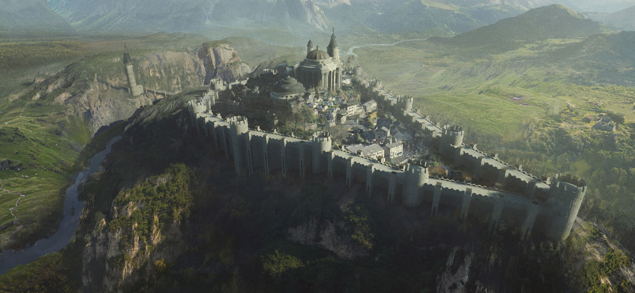 Kingdom of Aucerius Concept Art from Star Ocean The Divine Force