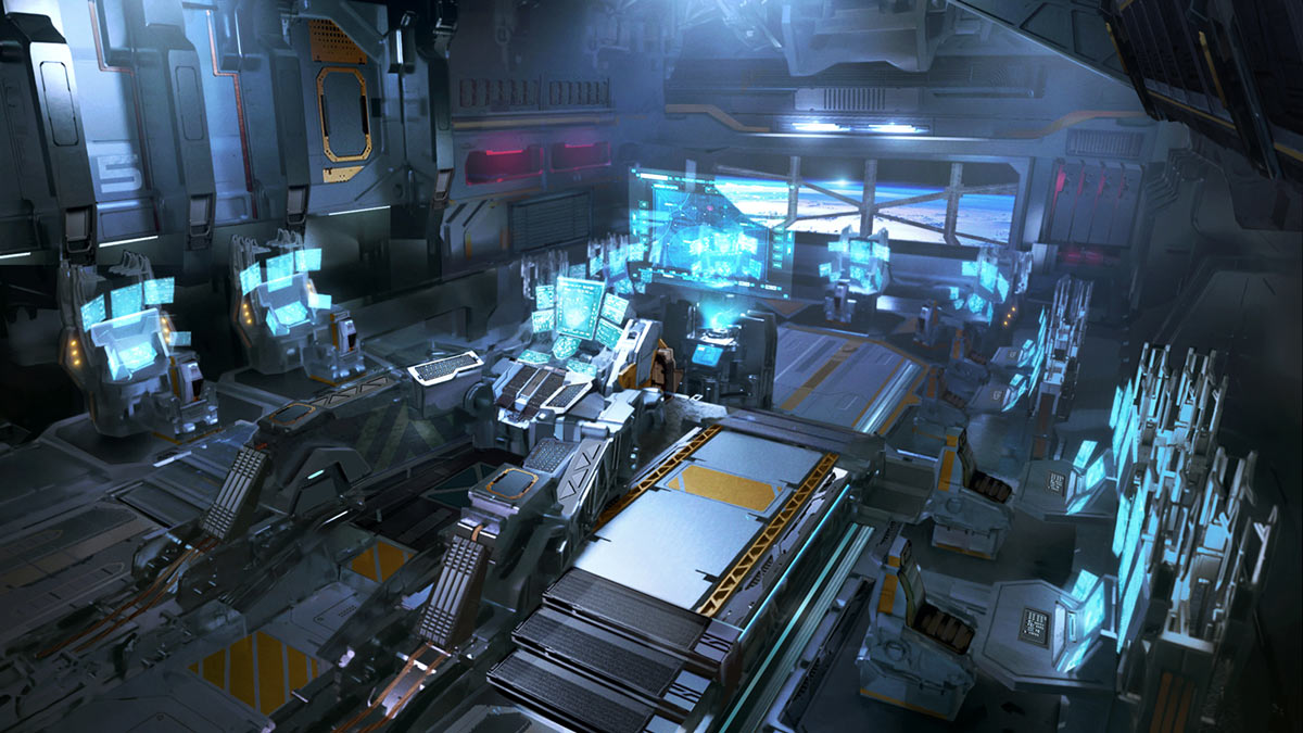 Ydas Bridge Concept Art from Star Ocean The Divine Force