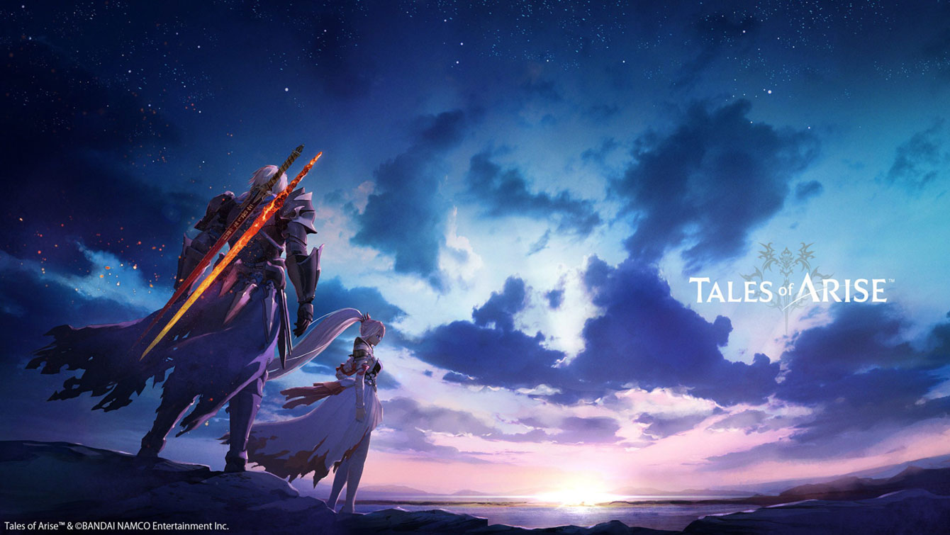 Alphen and Shionne Key Art from Tales of Arise