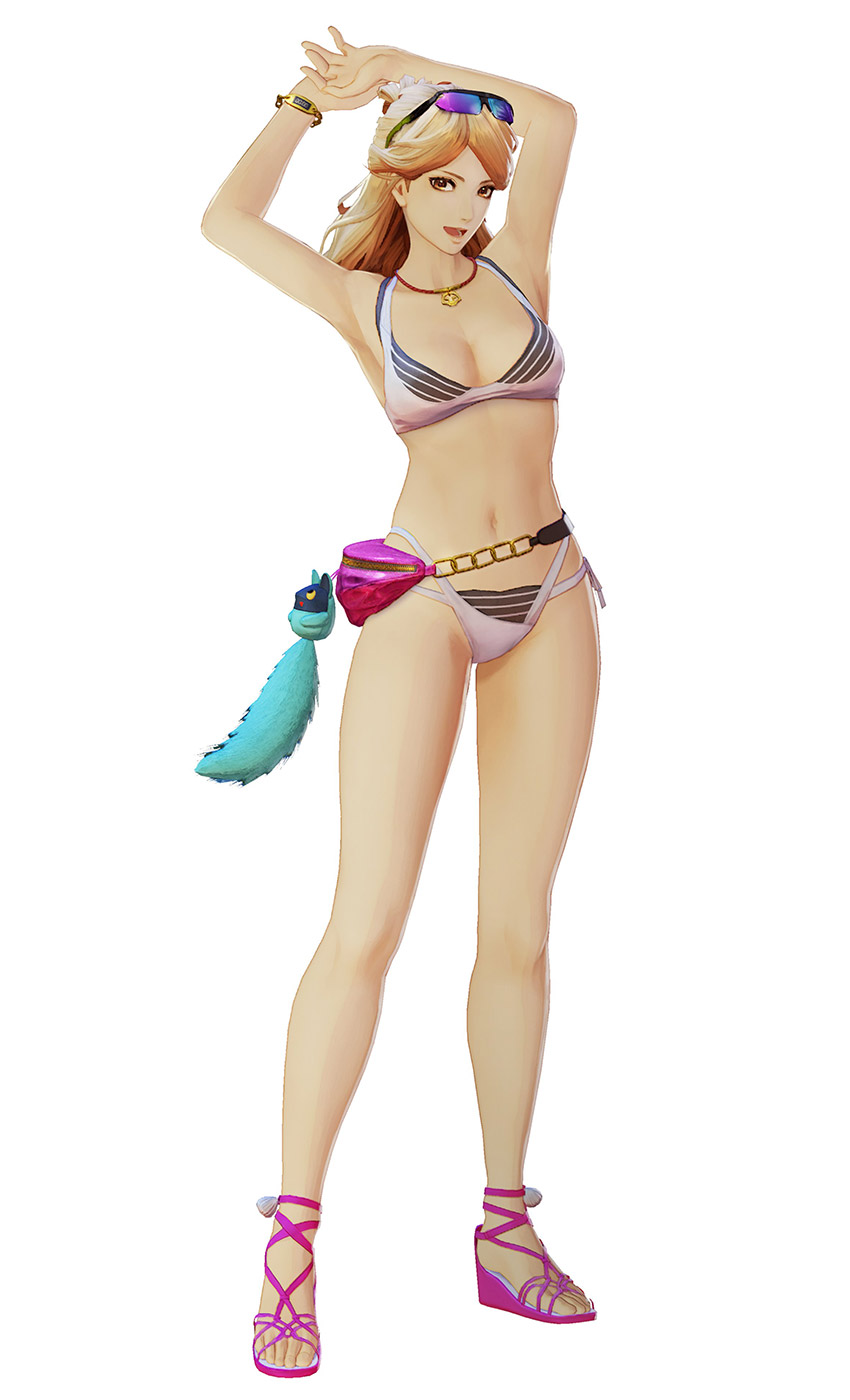 Kisara Beach Time Costume Art from Tales of Arise