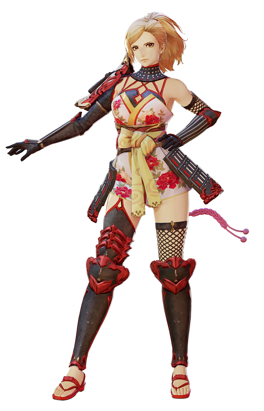 Kisara Warring States Costume Art from Tales of Arise