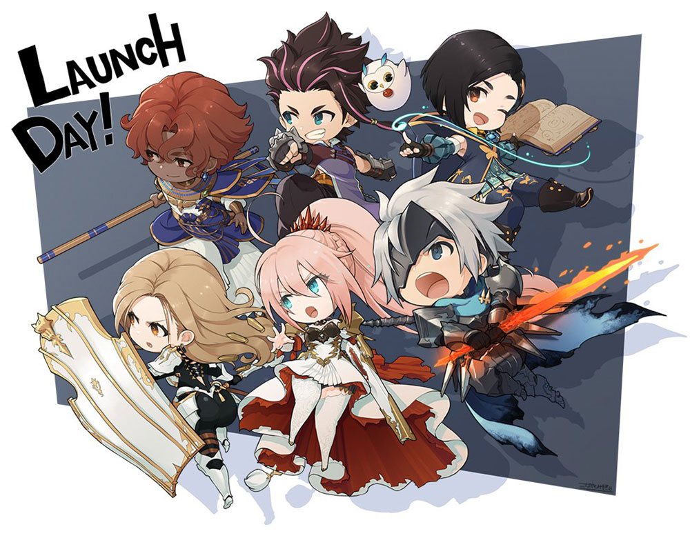 Launch Day Art from Tales of Arise