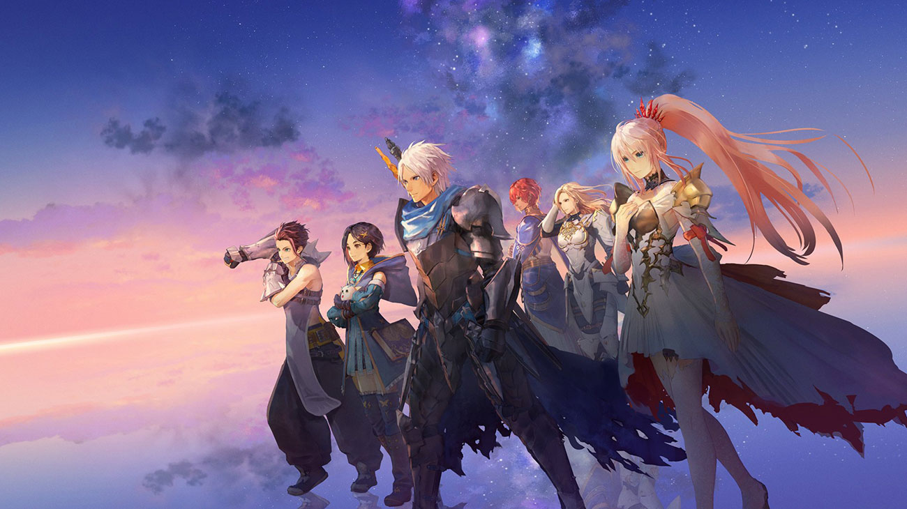 Main Characters Art from Tales of Arise