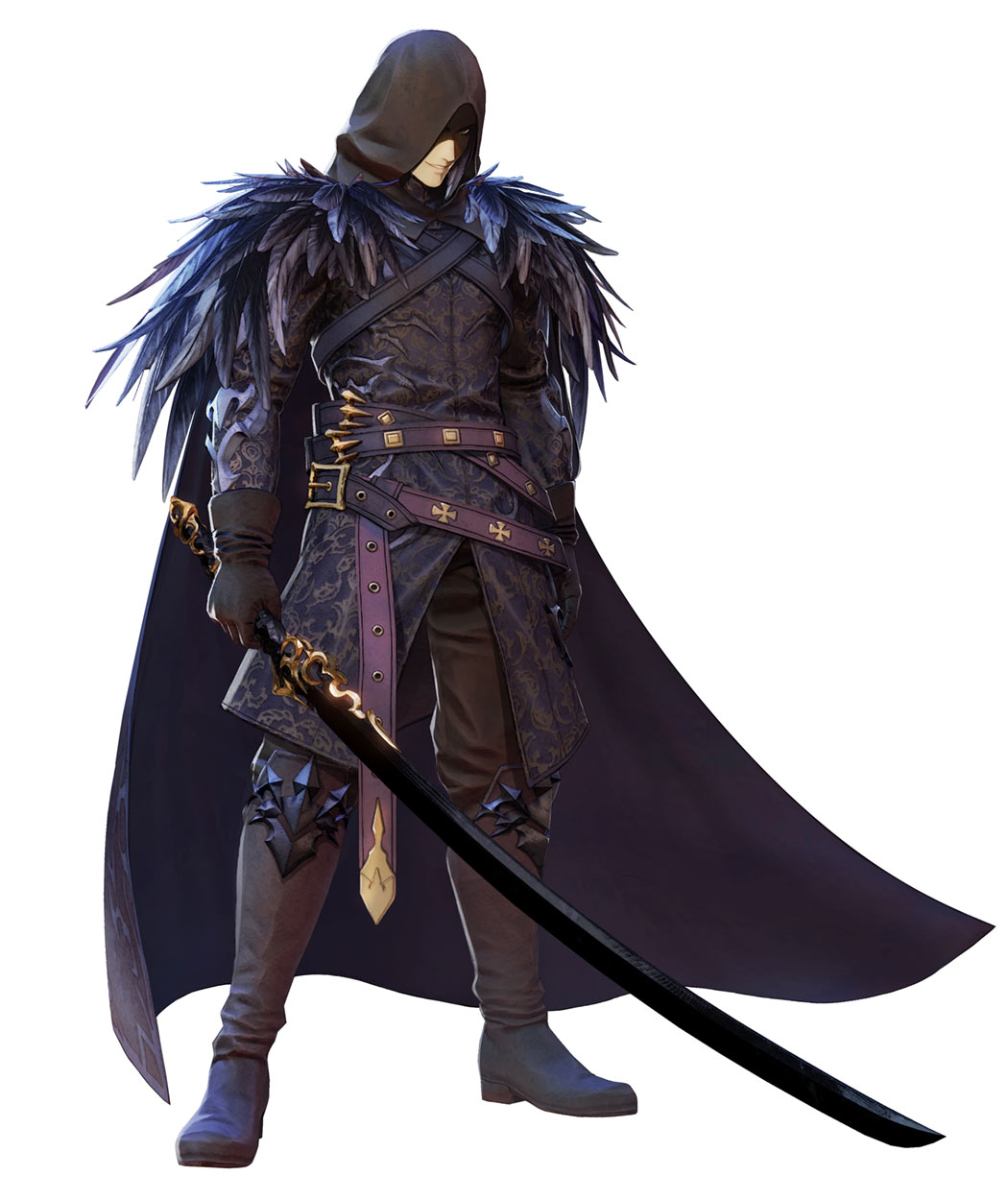 Mysterious Swordsman Art from Tales of Arise