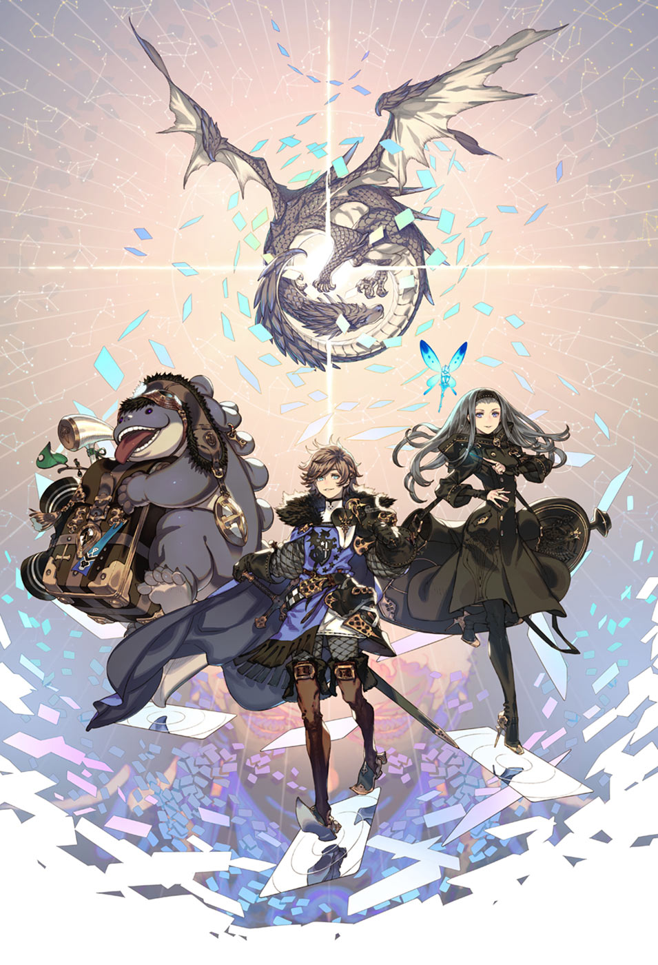 Key Art from Voice of Cards: The Isle Dragon Roars